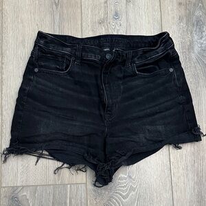 American Eagle Outfitters Women's Black Jean Shorts
